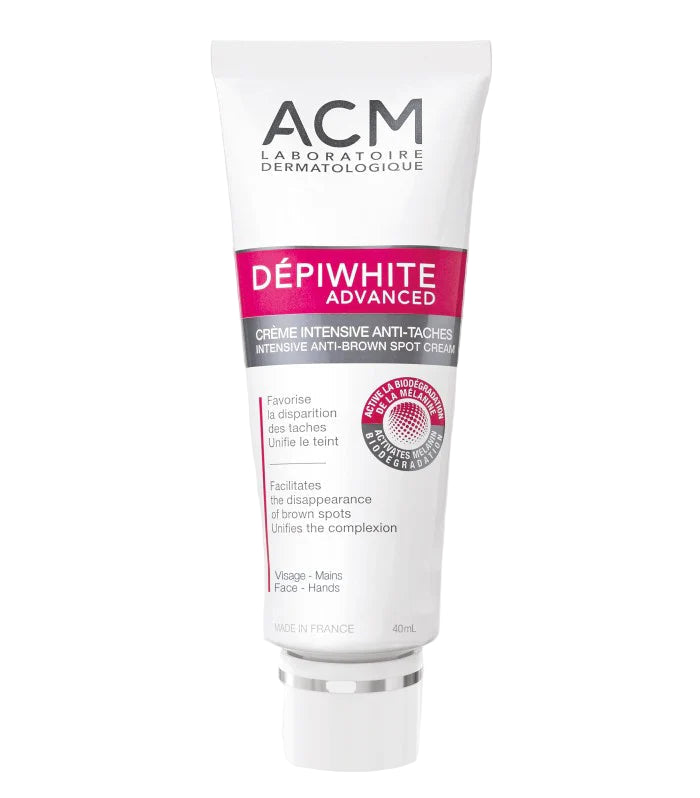 ACM DEPIWHITE ADVANCED ANTI SPOT CREAM 40 ML + ACM DEPIWHITE WHITENING BODY MILK 100 ML BUNDLE