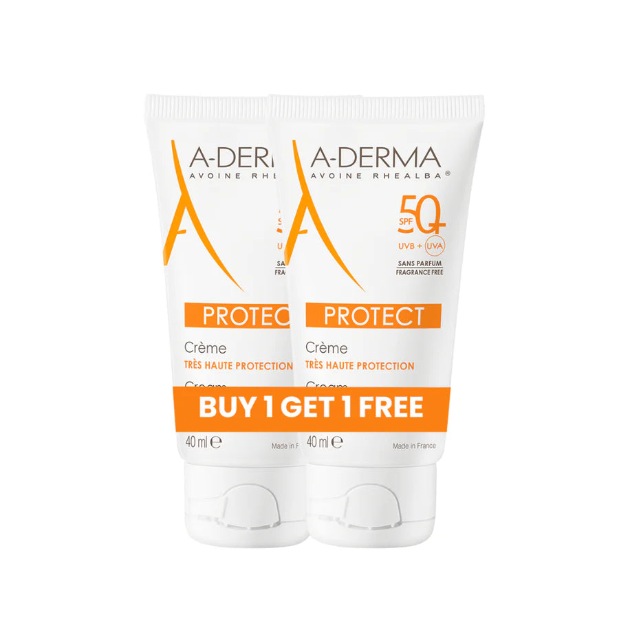 Aderma Protect Cream SPF50+ Fragrance Free Buy 1 get 1 - Duo