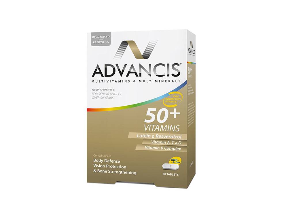 Advancis 50+ Vitamins