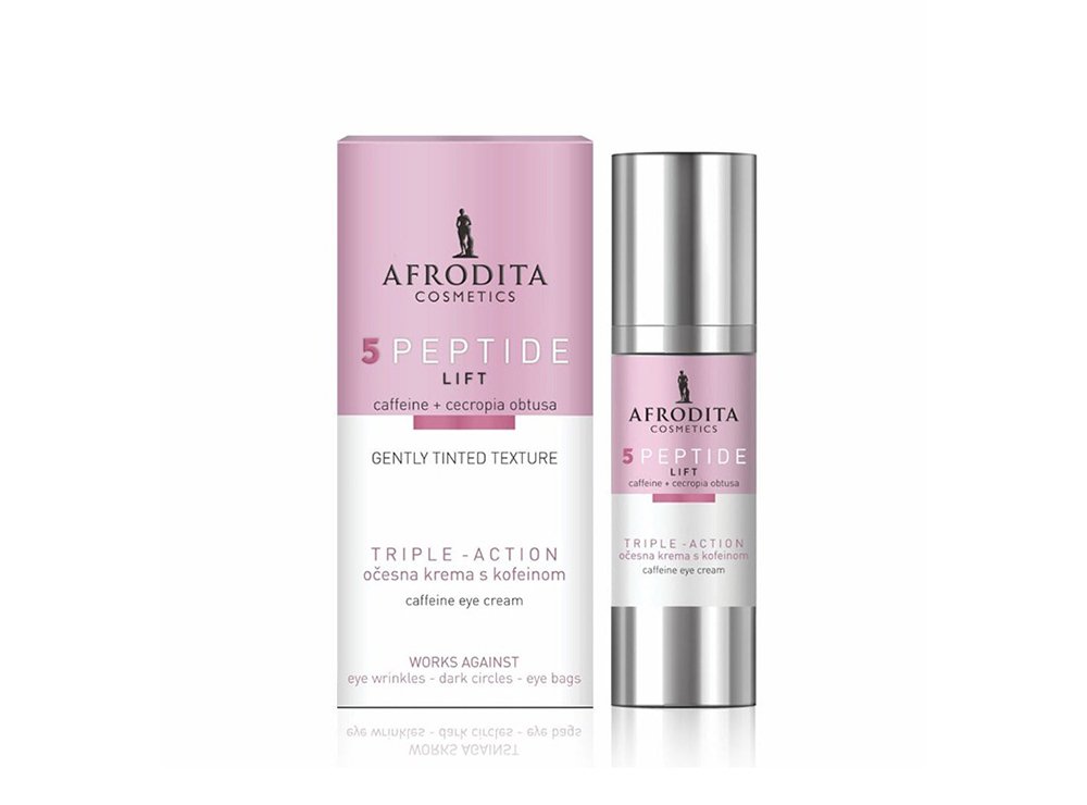 Afrodita 5 Peptide Lift Caffeine Eye Cream