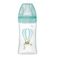 Anti-Colic Flat Teat Medium Flow Bottle 0-6M Pink