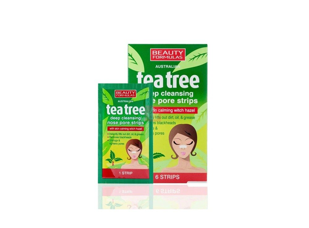 Beauty Formulas Tea Tree Nose Pore Strips