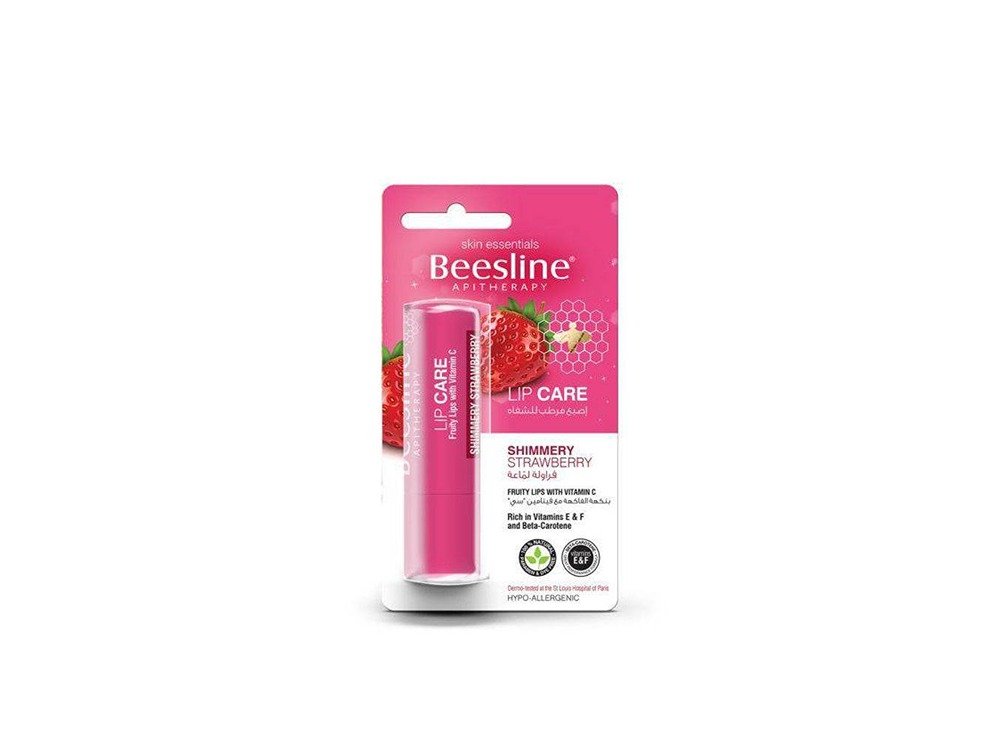 Beesline Lip Care Shimmery Strawberry