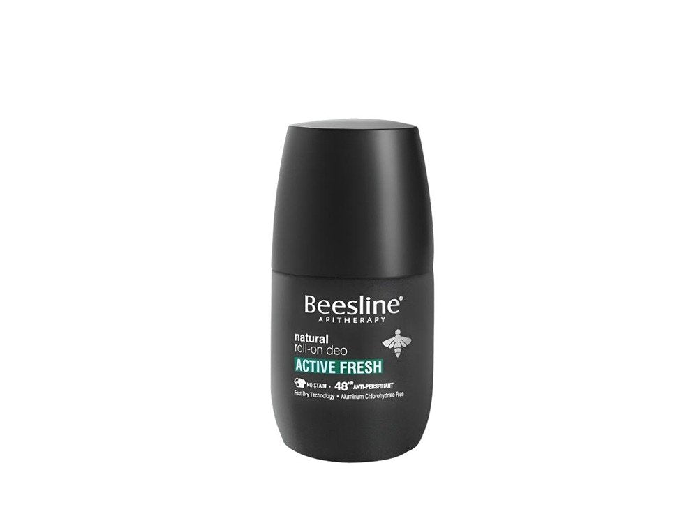 Beesline Natural Roll On Deodorant Active Fresh