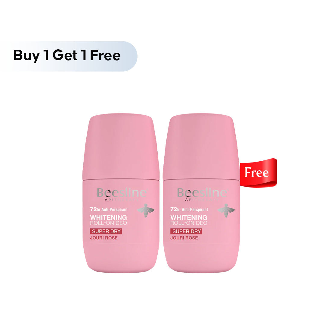 Beesline Jouri Rose Whitening Roll On Duo