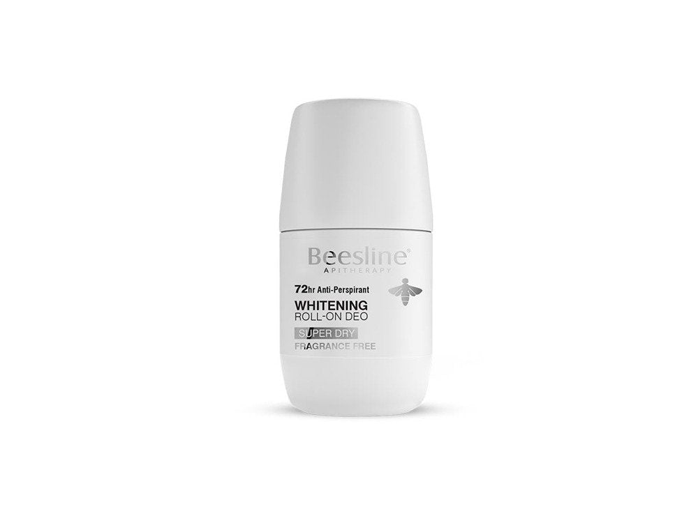 Beesline Whitening Roll On Super Dry, Fragrance Free