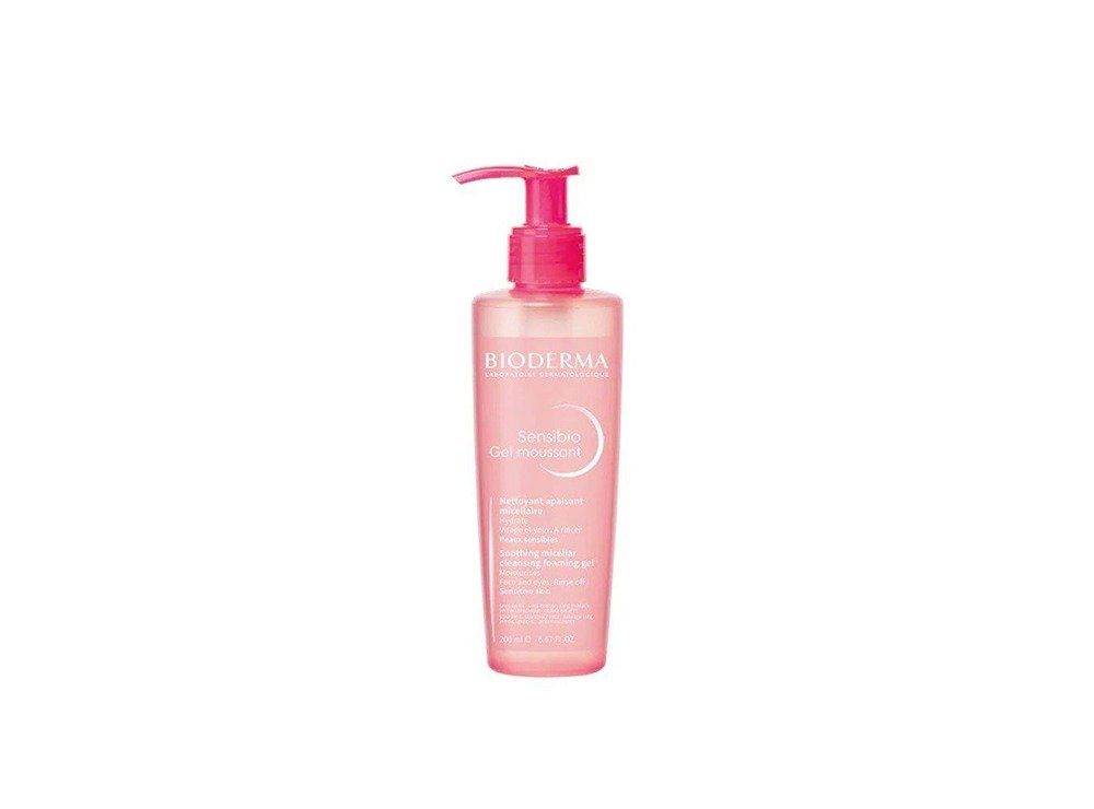 Bioderma Sensibio Gel Moussant - Mild Cleansing Foaming Gel For Sensitive Skin - 200 ml
