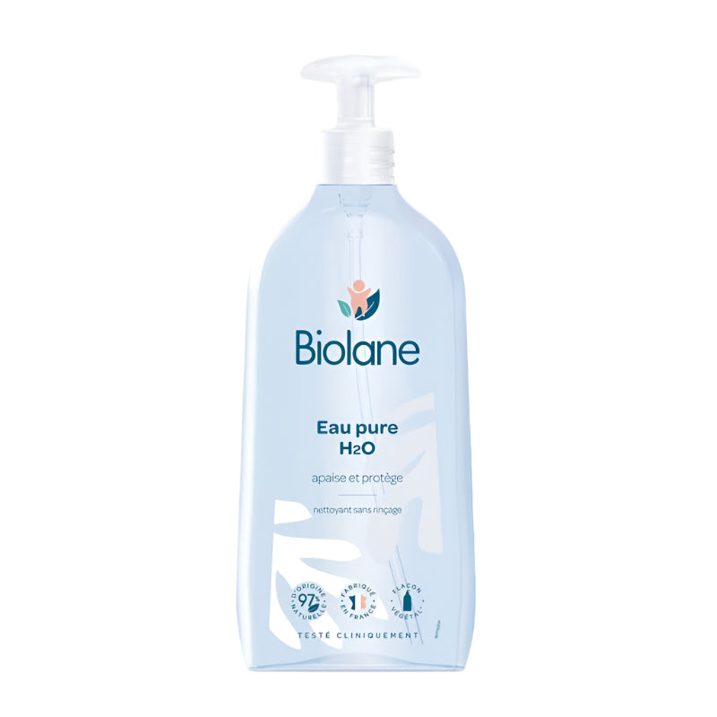 Biolane Pure H2O Cleanser and Moisturizer - 350 ml