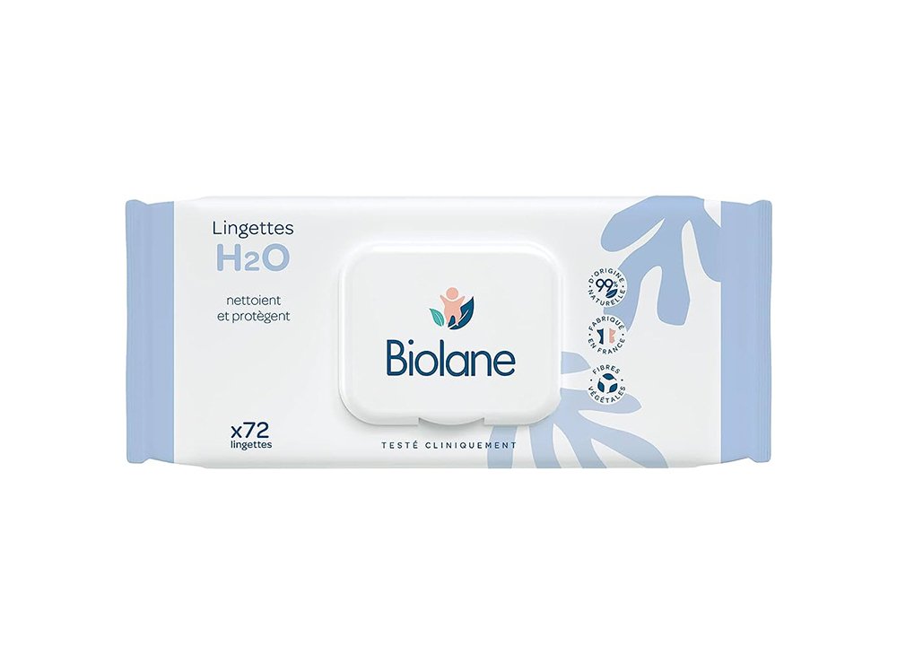 Biolane Wipes H2O