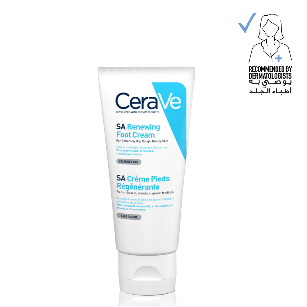 Cerave Sa Renewing Foot Cream