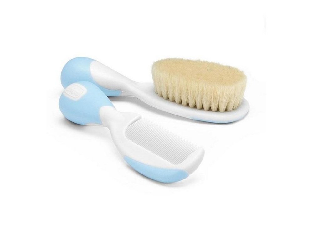 Chicco Pink Brush & Comb 0M+