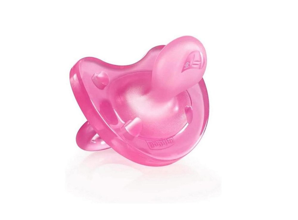 Chicco Pink Physio Soft Silicone 6 To 16 M (1 Piece)