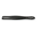3 claveles Claw Tweezer Black grooved