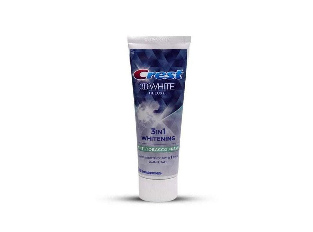 Crest 3D White 3In1 Anti Tobacco Fresh Toothpaste