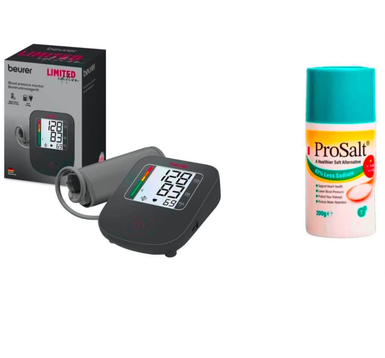Beurer Blood Pressure Monitor Limited Edition+ ProSalt Free