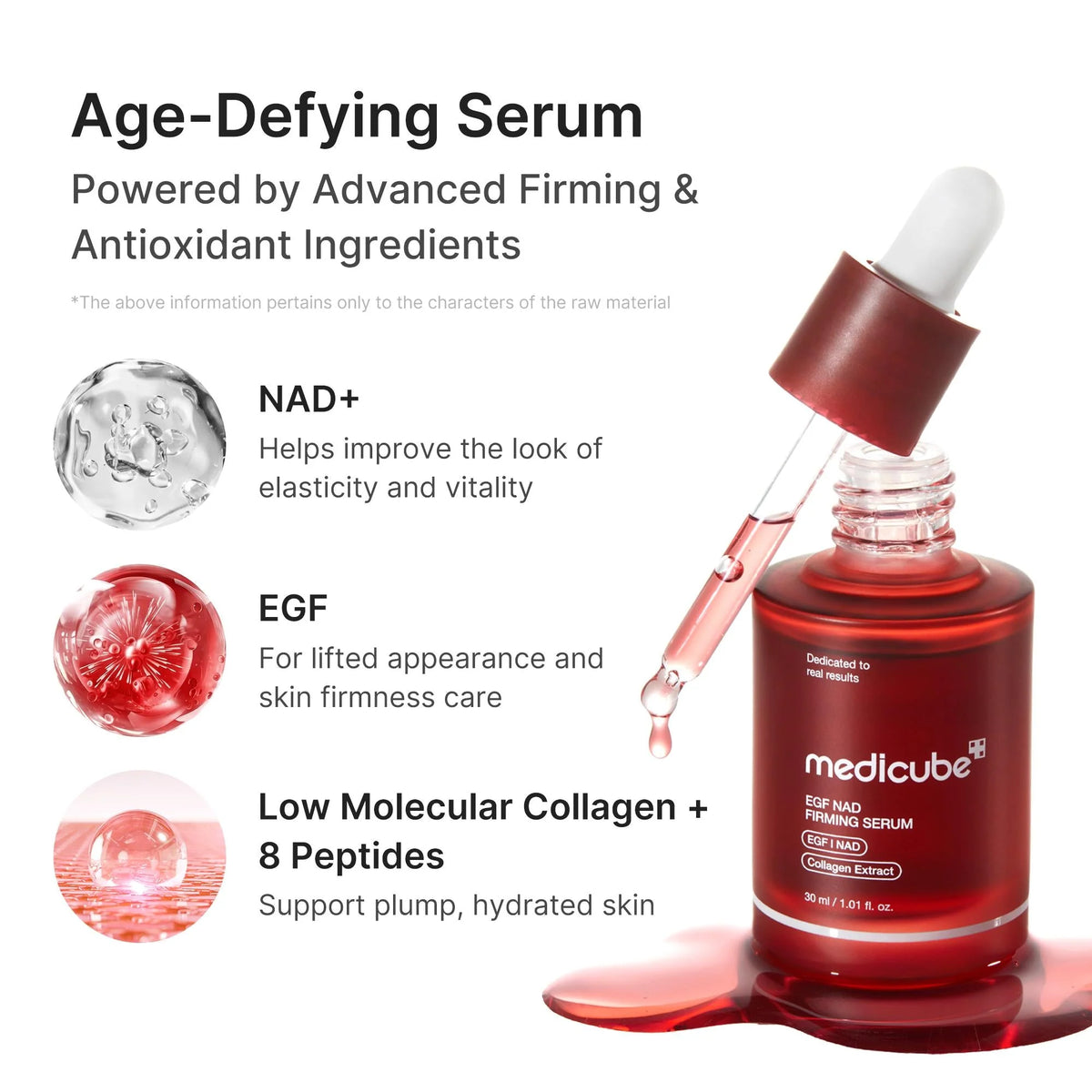 Medicube EGF NAD+ Firming Serum for Face and Neck