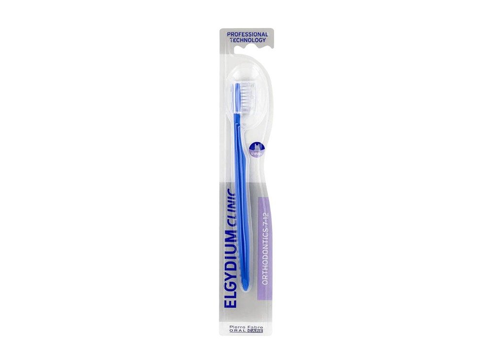 Elgydium Clinic Blue Toothbrush Orthodontics Children