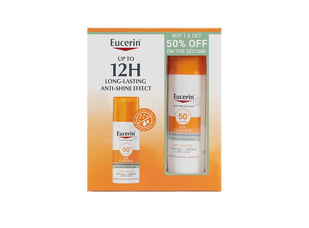 Eucerin Oil Control SPF50+ Sun Gel Cream Kit