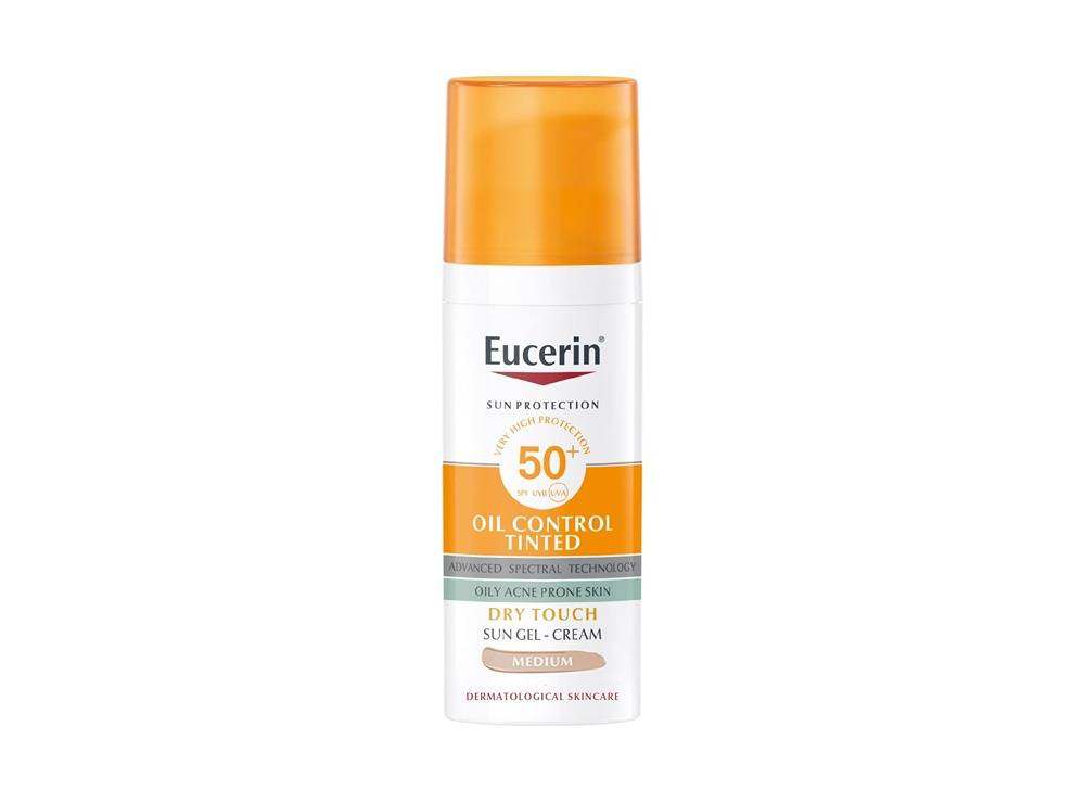 Eucerin Oil Control Tinted Sun Gel SPF50+