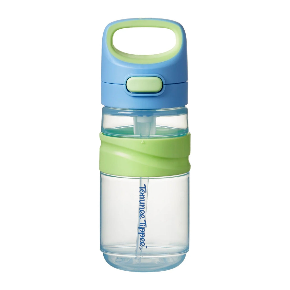 Tomme Tippe On the Go Straw Cup, Non-Spill Sporty Water Bottle 500ml 18M+