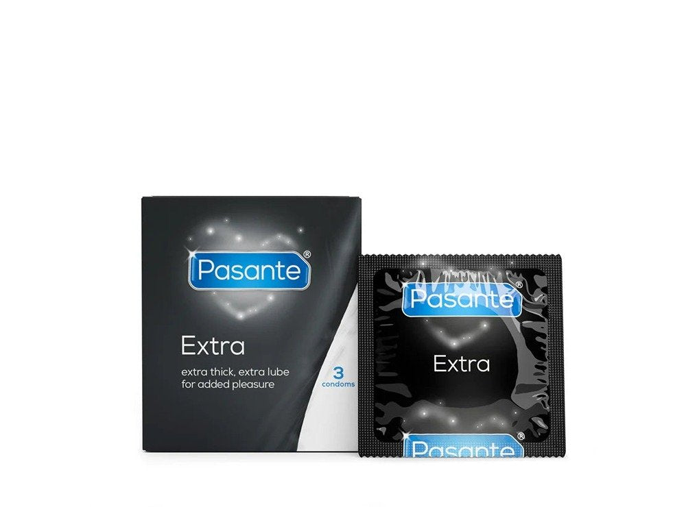 Pasante Extra Condoms - 12 Condoms