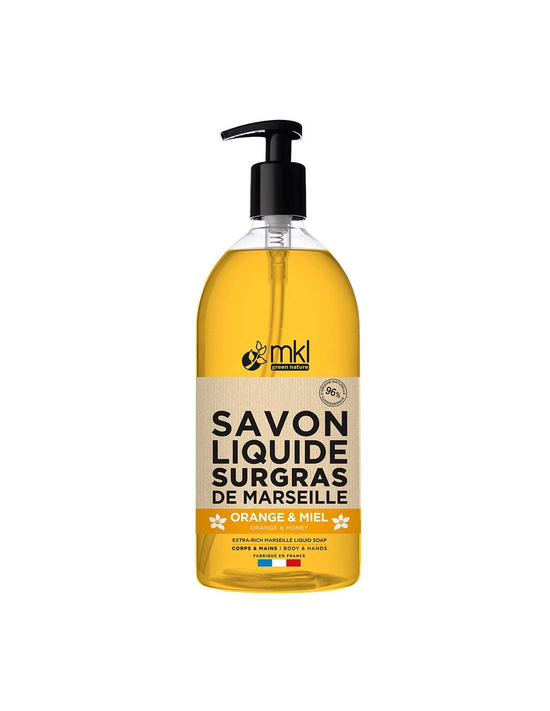 MKL Marseille Liquid Soap - Orange And Honey