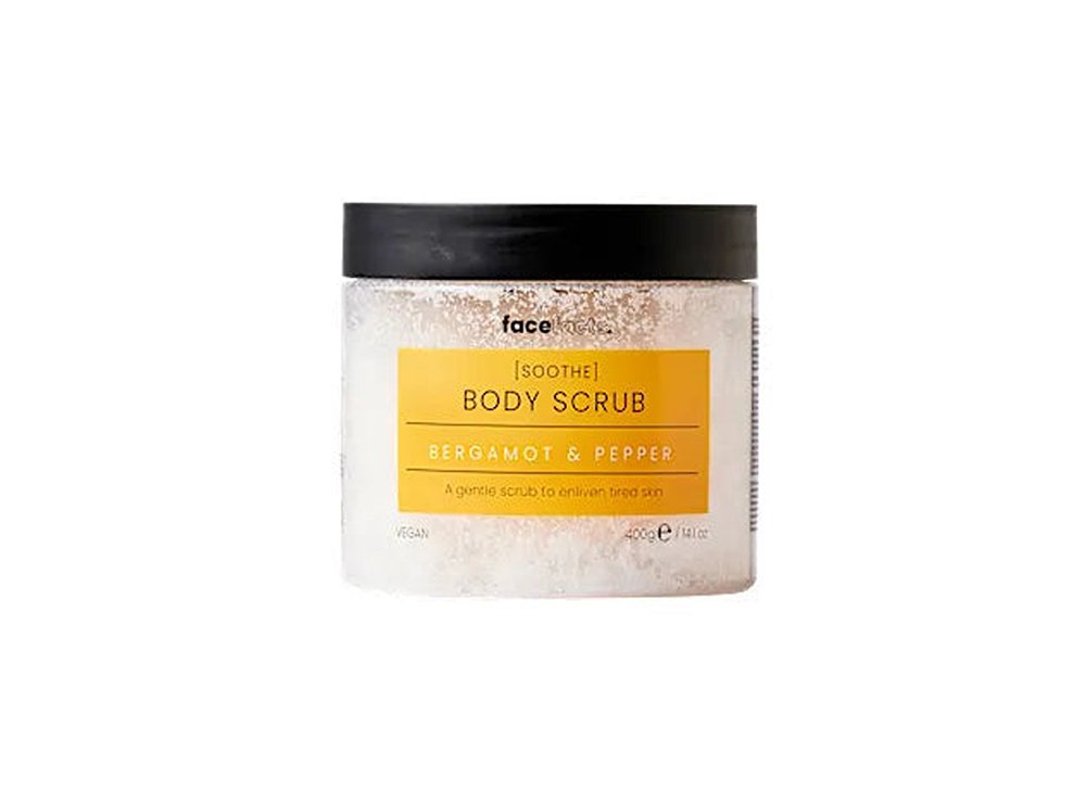 Face Facts Bergamot & Pepper Body Scrub