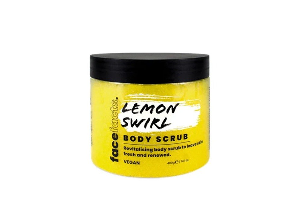 Face Facts Lemon Swirl Body Scrub