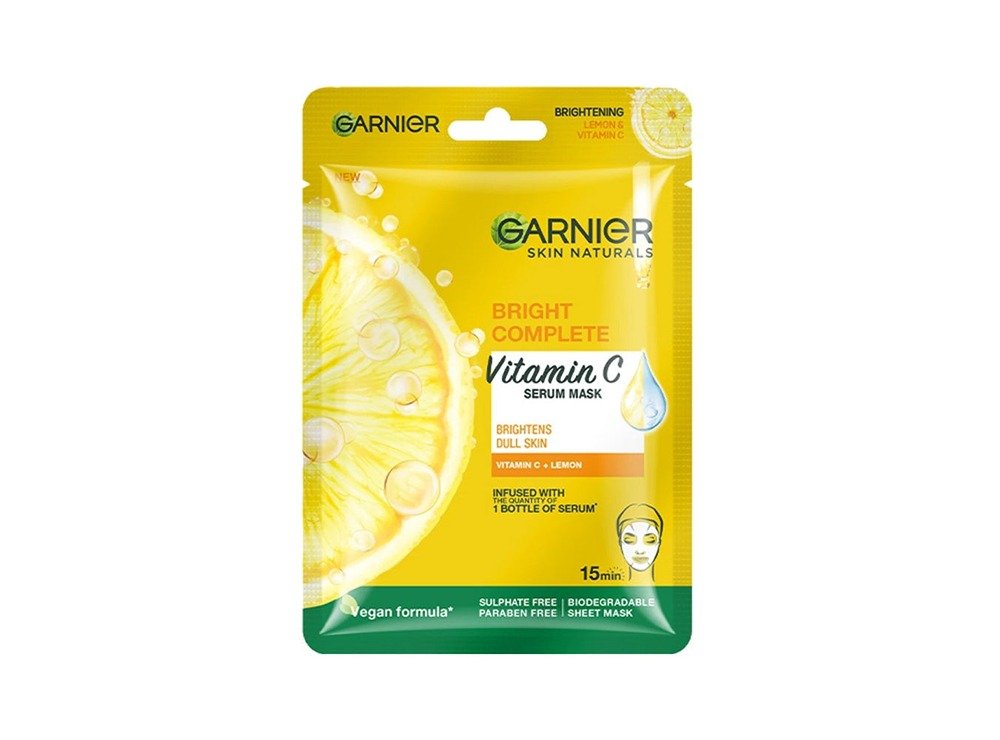 Garnier Bright Complete Vitamin C Serum Tissue Mask