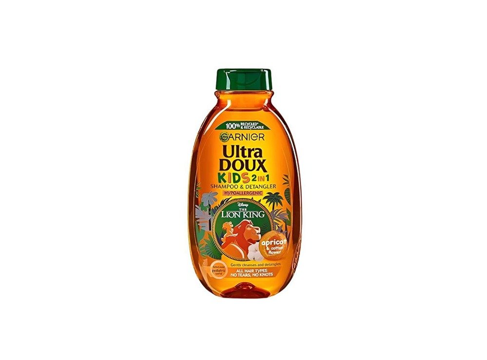 Garnier Ultra Doux The Lion King Children With Apricot And Cotton Flower Shampoo 2 In 1