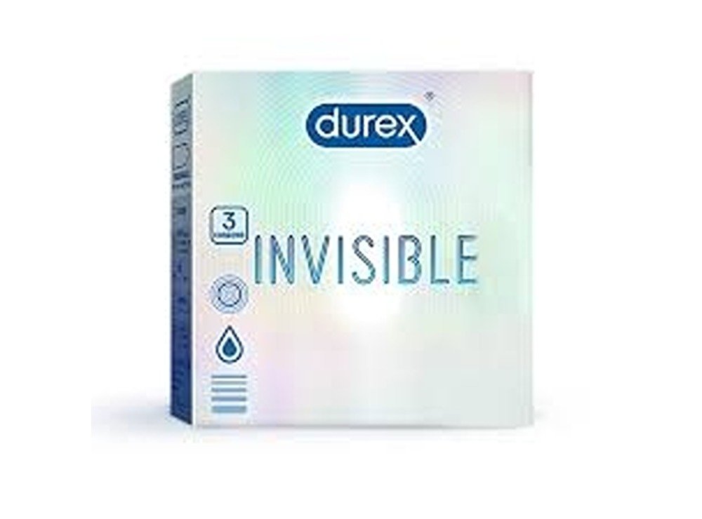 Durex Invisible - 3 Condoms