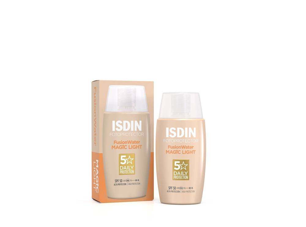ISDIN Fotoprotector Fusion Water Magic Light SPF 50 50ml