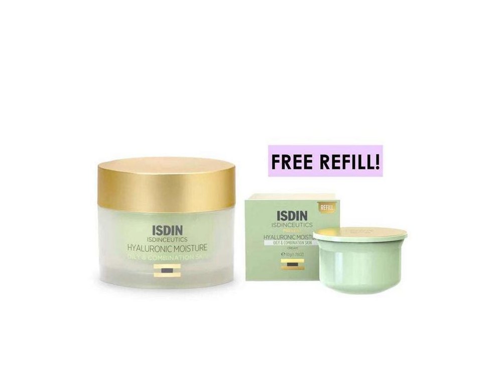 Isdin Hyaluronic Moisture Combination Skin & Refill
