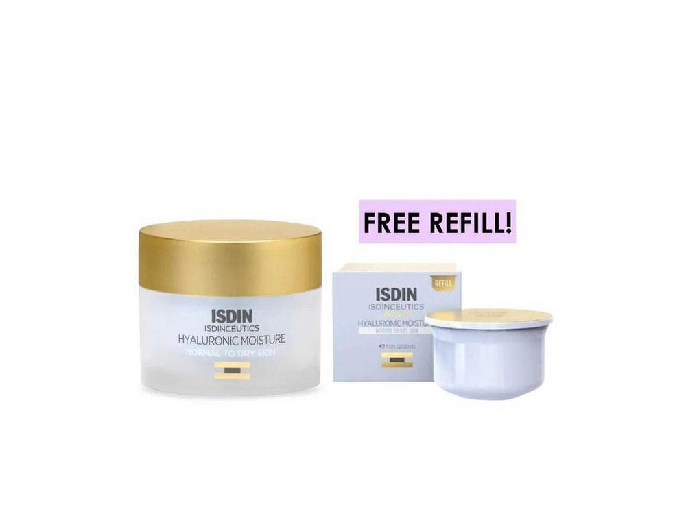 Isdin Hyaluronic Moisture Dry Skin & Refill