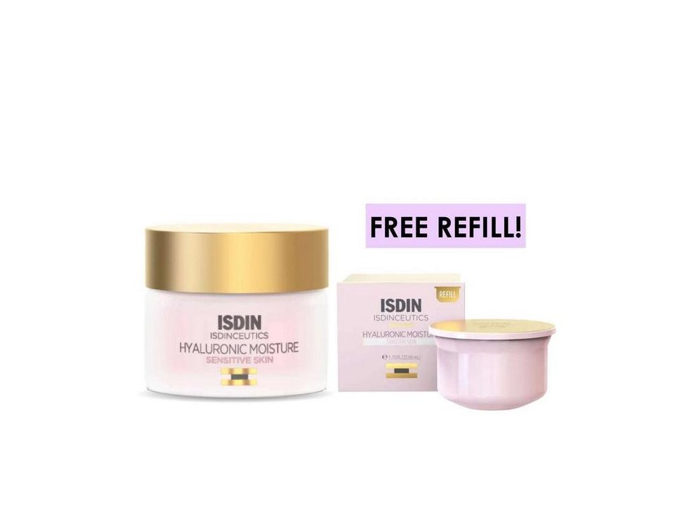 Isdin Hyaluronic Moisture Sensitive Skin & Refill