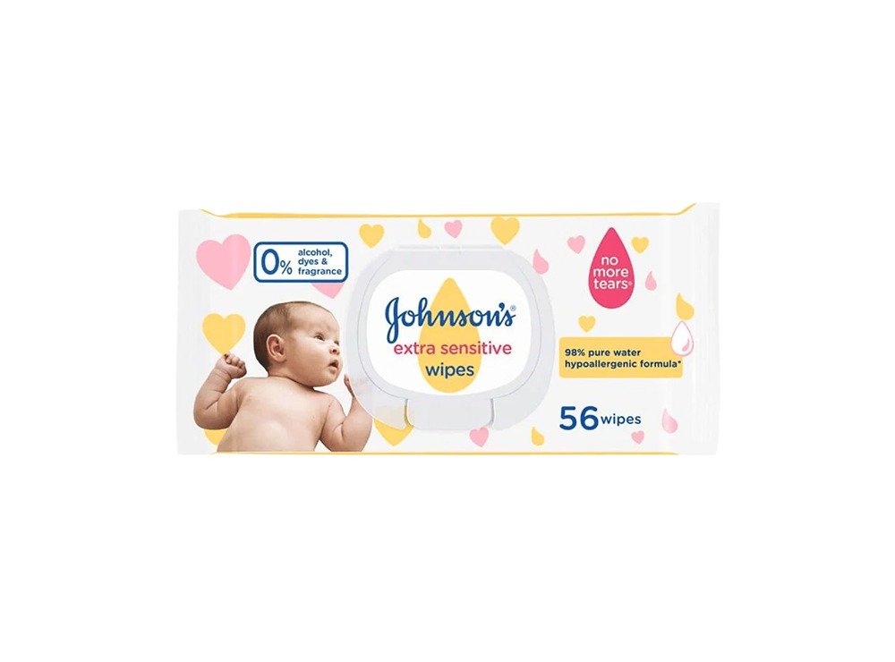 Johnson's Extra Sensitive Wipes