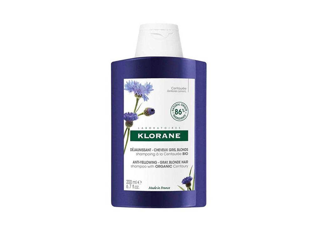 Klorane Anti Yellowing Shampoo With Centaury