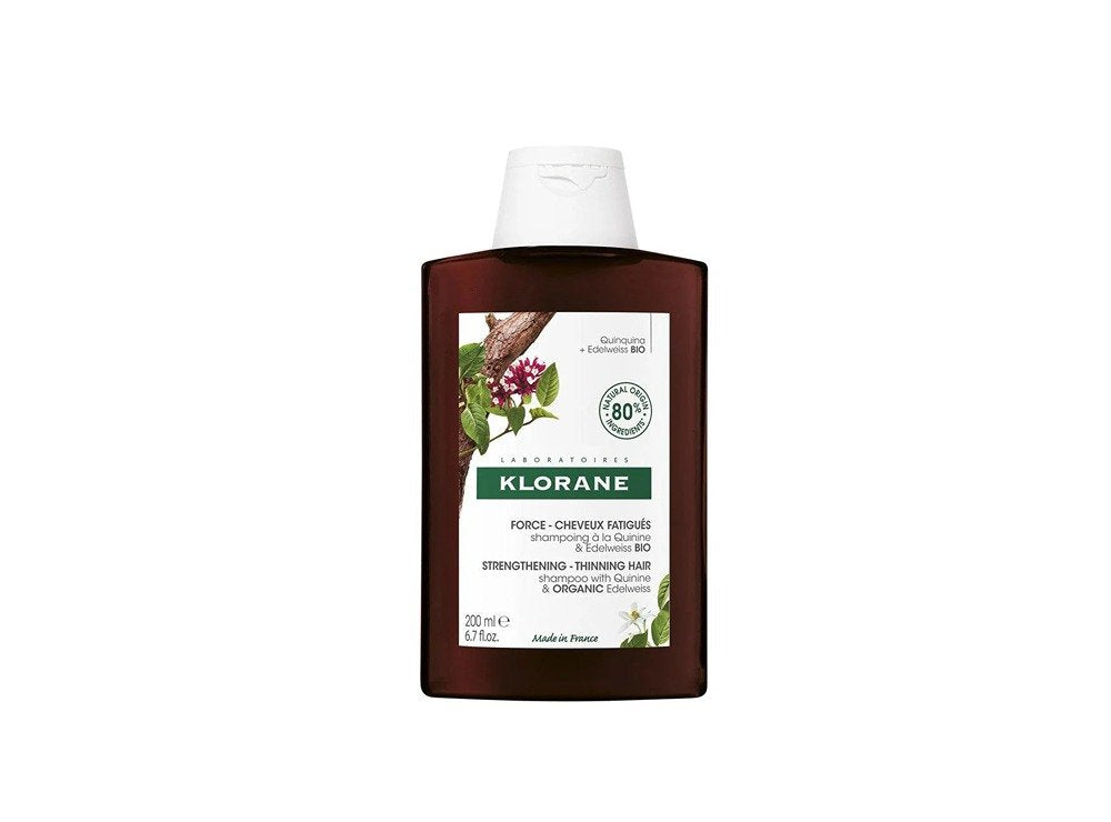 Klorane Strengthening & Revitalizing Shampoo With Quinine & B Vitamins - 400 ml
