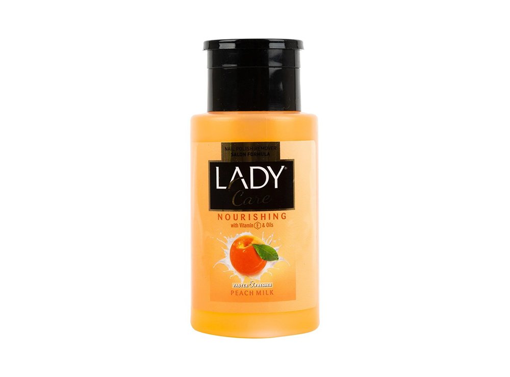 Lady Care Nail Polish Remover Pump Peach