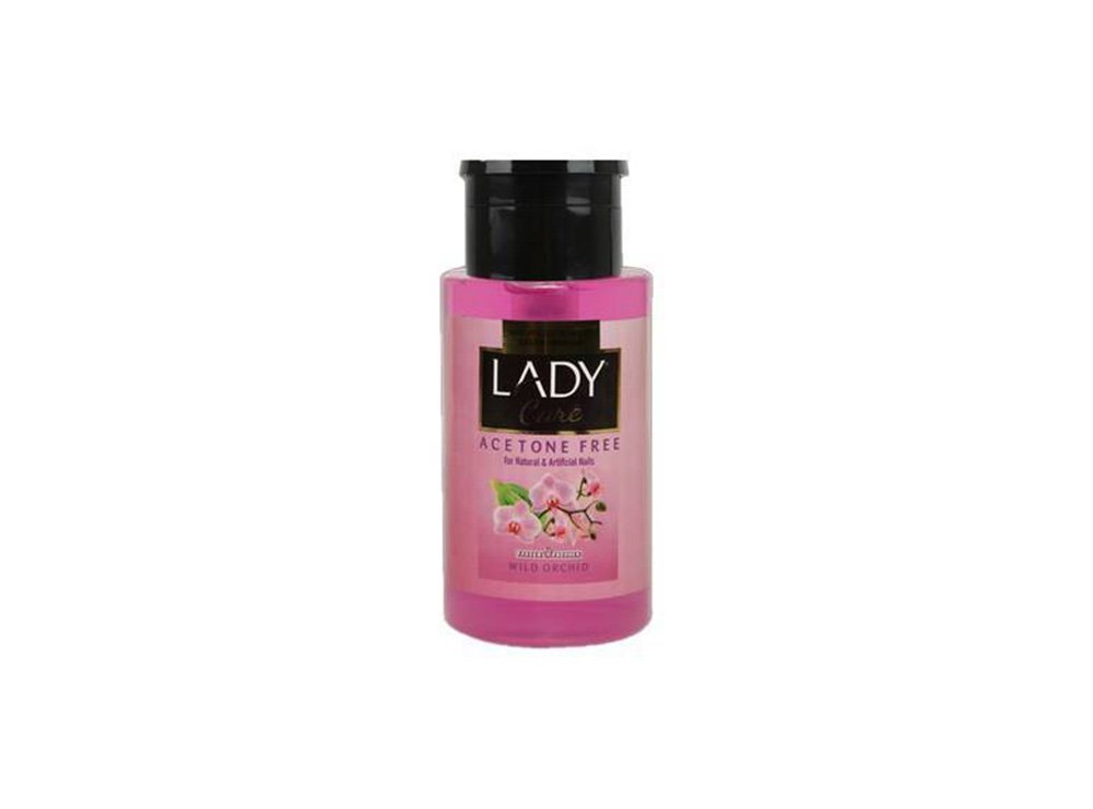 Lady Care Nail Polish Remover Pump Wild Orchid