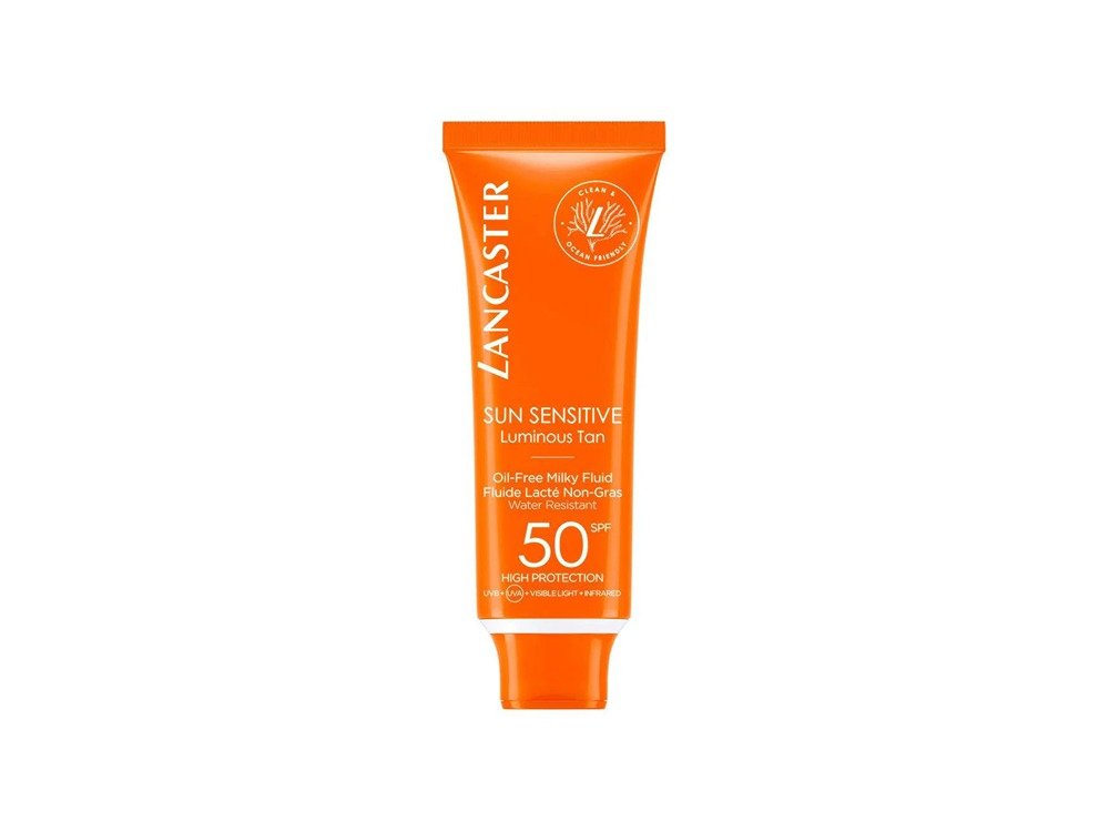 Lancaster Sun Sensitive Oil Free Milky Face Fluid SPF 50