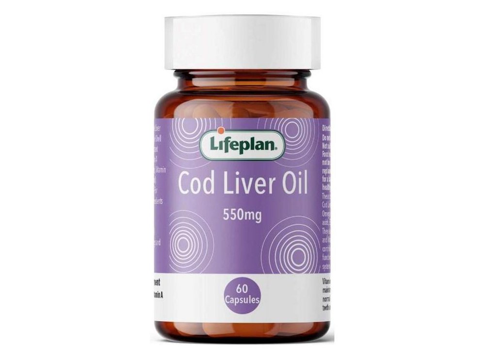 Lifeplan Cod Liver Oil 550Mg