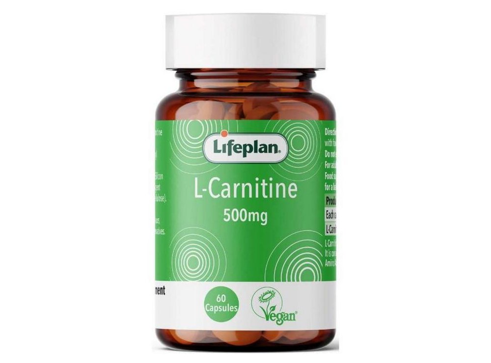 Lifeplan L Carnitine 500Mg