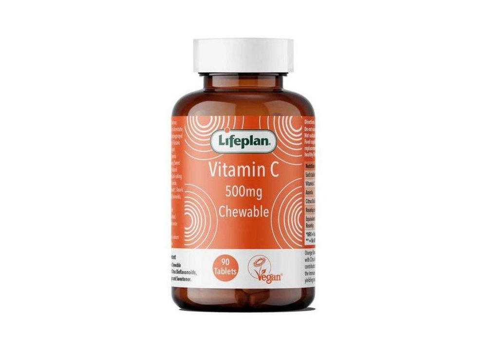 Lifeplan Vitamin C Chewable 500Mg