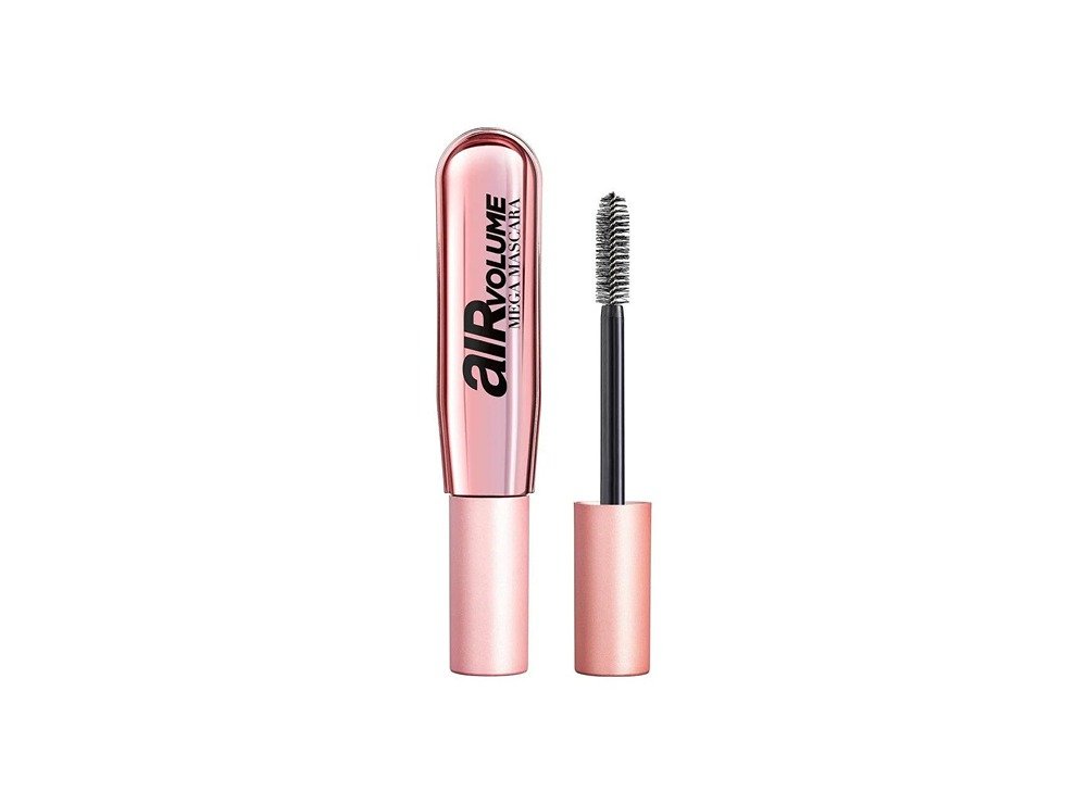 L'Oreal Paris Air Volume Mega Mascara Washable, Air Whipped Formula Lasting Up To 24H Lightweight