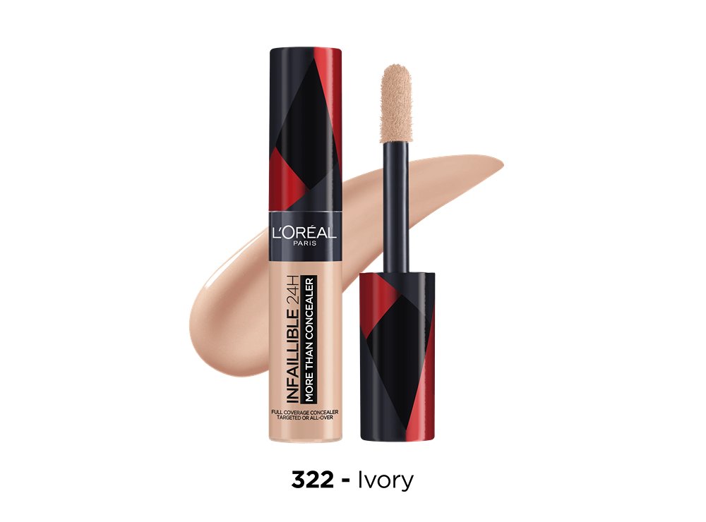 L'Oréal Paris Infaillible Full Wear Waterproof Concealer 322 Ivory