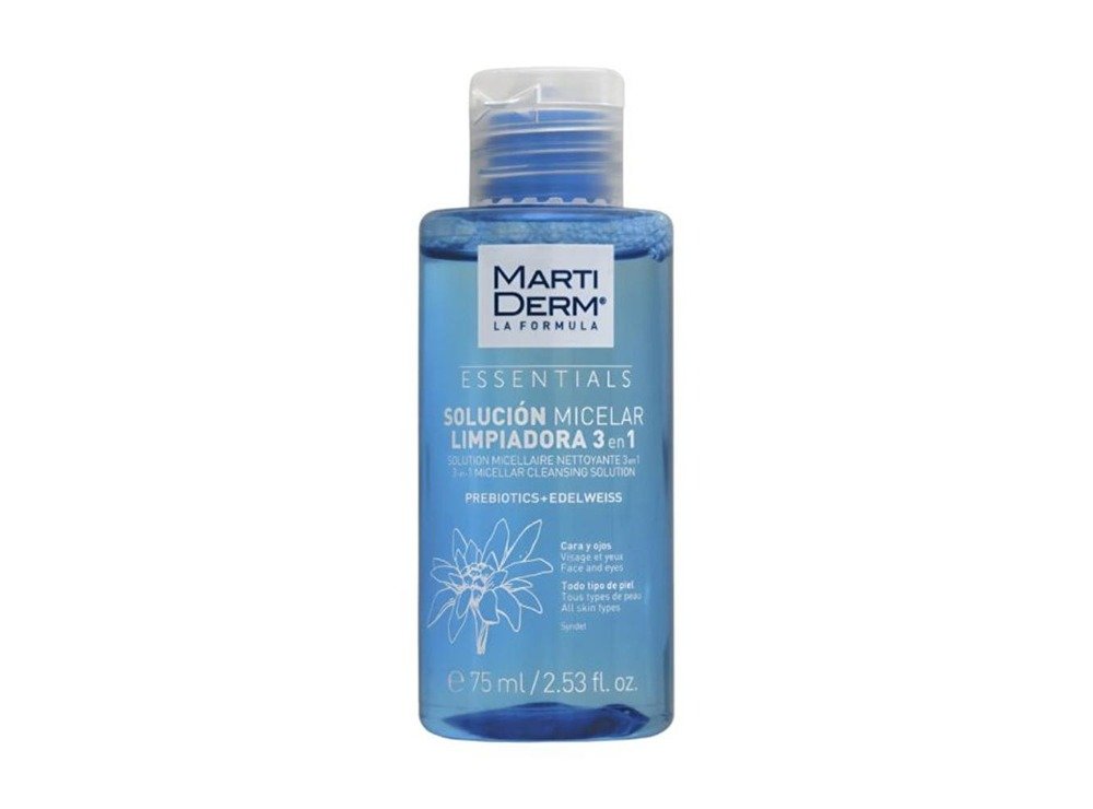 Martiderm Essentials 3 In 1 Micellar Cleansing Solution - 75 ml