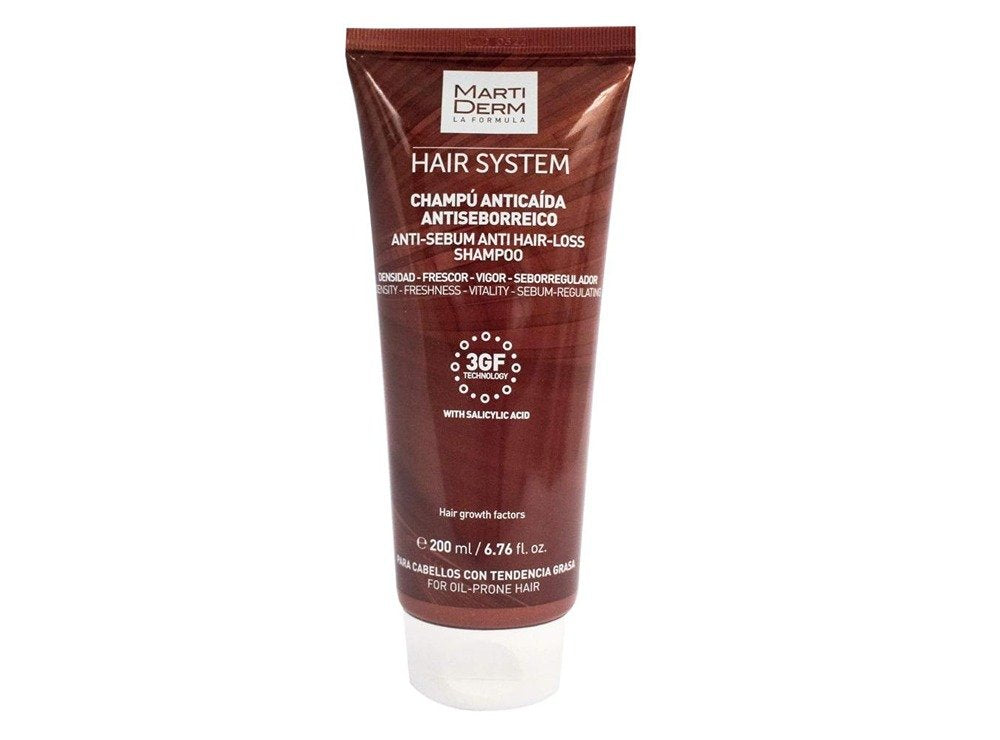 Martiderm Hair System Anti Sebum Anti Hair Loss Shampoo