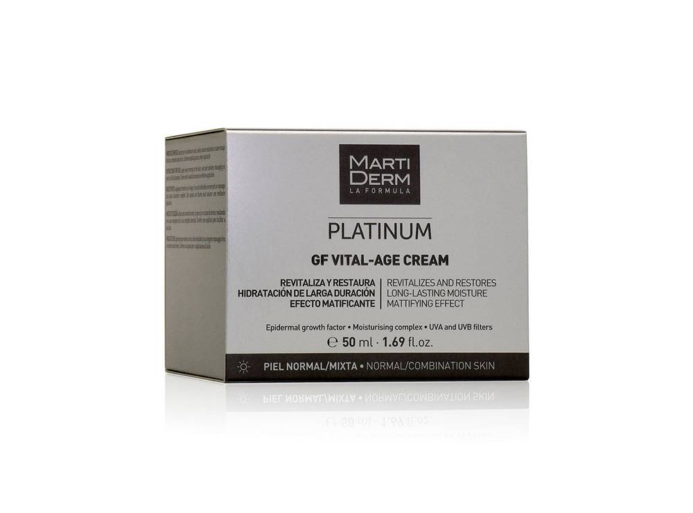 Martiderm Platinum Gf Vital Age Cream Normal Combination Skin