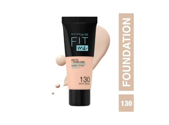 Maybelline New York Fit Me Matte + Poreless Foundation 130 Buff Beige